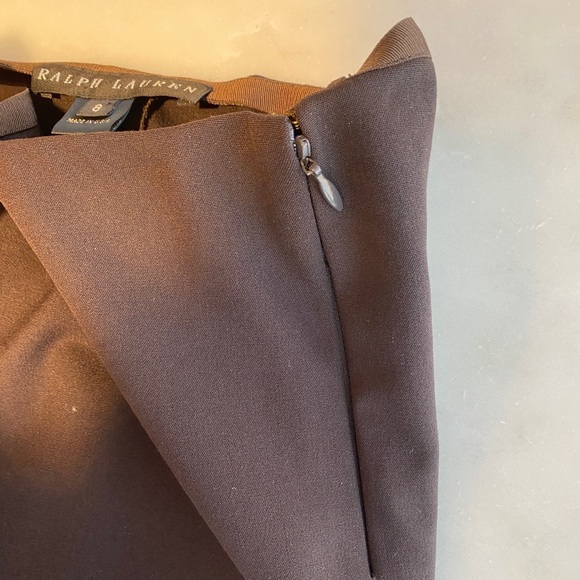 Vintage Ralph Lauren Black Label Brown Flat Front Pants - Picture 11 of 11